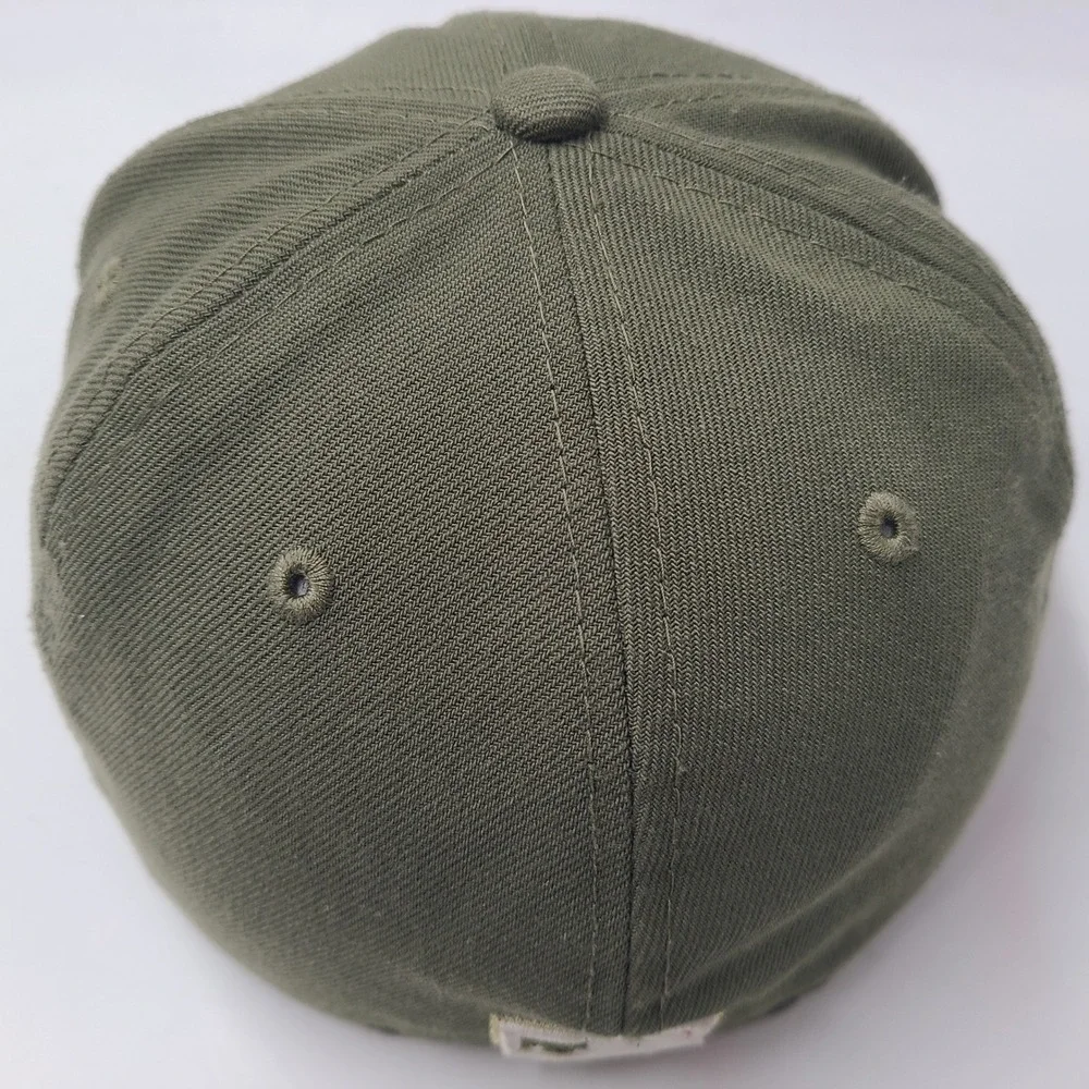 New York Yankees Hat Fitted 7 1/8‎ New Era 59Fifty Green 1999 World Series Patch
